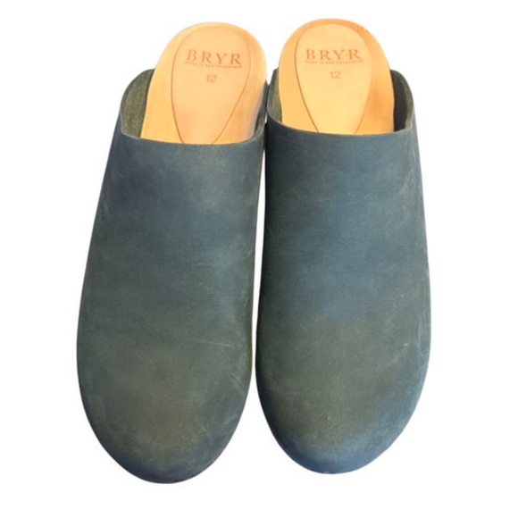 Bryr Shoes - Worker Clog in Spruce